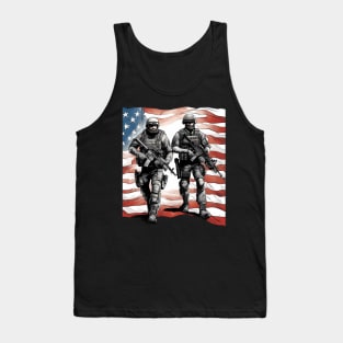 Army Delta Tank Top